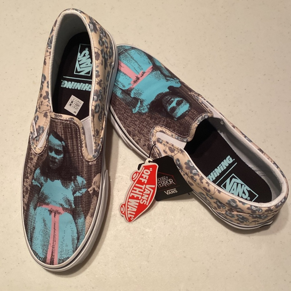NWT Vans The Shining House of Terror Classic Slip-On Men’s 10.5/Women’s 12